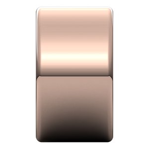 18K Yellow Or White Or Rose Gold Round-Edge Comfort-Fit Flat Band