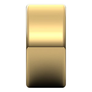 18K Yellow Or White Or Rose Gold Round-Edge Comfort-Fit Flat Band