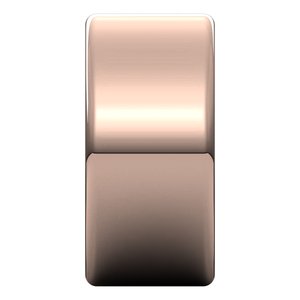 18K Yellow Or White Or Rose Gold Round-Edge Comfort-Fit Flat Band
