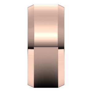 18K Yellow Or White Or Rose Gold Lightweight Beveled-Edge Flat Band