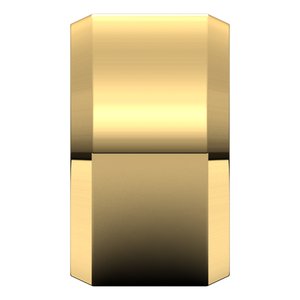 18K Yellow Or White Or Rose Gold Lightweight Beveled-Edge Flat Band