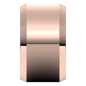 18K Yellow Or White Or Rose Gold Lightweight Beveled-Edge Comfort-Fit Flat Band