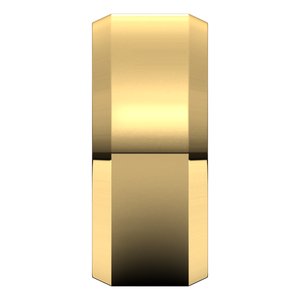 18K Yellow Or White Or Rose Gold Beveled-Edge Flat Band