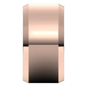 18K Yellow Or White Or Rose Gold Beveled-Edge Flat Band