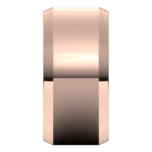 18K Yellow Or White Or Rose Gold Beveled-Edge Flat Band