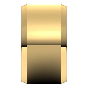 18K Yellow Or White Or Rose Gold Beveled-Edge Flat Band