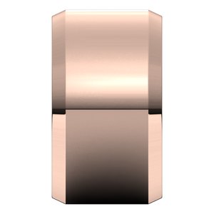 18K Yellow Or White Or Rose Gold Beveled-Edge Flat Band