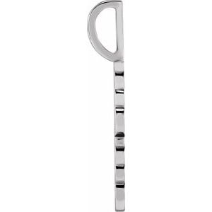 Sterling Silver Vertical Mama Charm Pendant