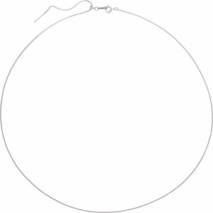Sterling Silver Spring Ring Adjustable Threader Box Chain, Length: 16-22 In, Width: 1 Mm