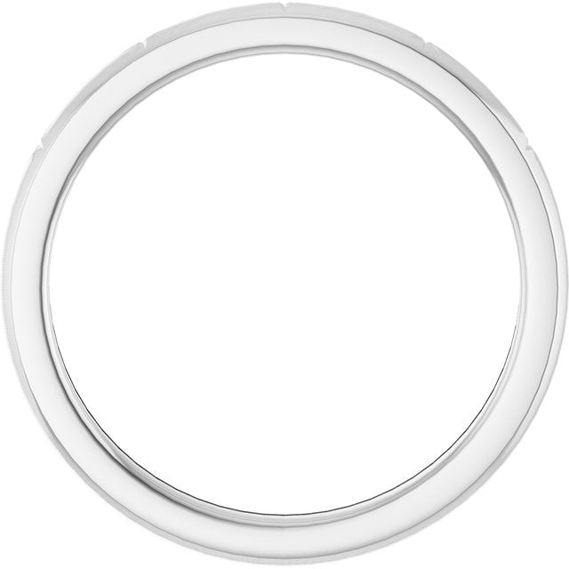 14K Yellow Or White Gold 2.2 Mm Polished Celestial Standard-Fit Flat Band