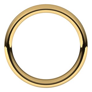 14K Yellow Gold Polished Grooved Comfort-Fit Beveled-Edge Carved Band With Satin Finish