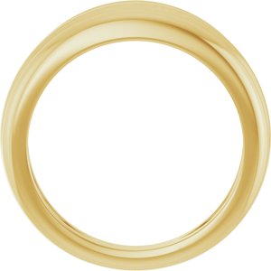 14K Yellow Gold Polished Triple Band Ring Size 7