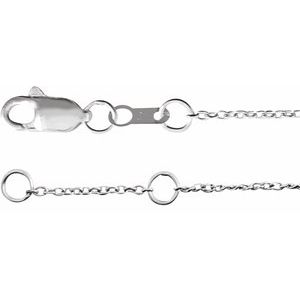 Sterling Silver 40 X 3 Mm 6 1/2-7 1/2 In Polished Engravable Skinny Bar Bracelet