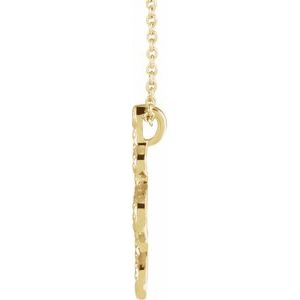 14K Yellow Gold 19.5 X 6.76 Mm 16-18 In Polished Snake Necklace