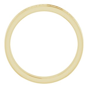 14K Yellow Gold 4 Mm Polished Celtic-Inspired Band Size 10