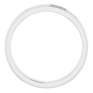 10K Yellow Or White Or Rose Gold Celtic-Inspired Flat Band