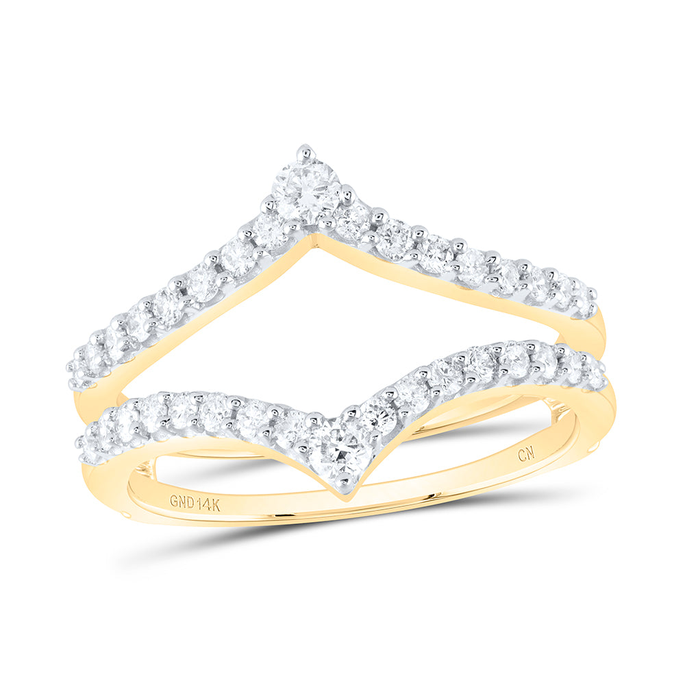 14K Yellow Gold 1/2Cttw Diamond Enhancer