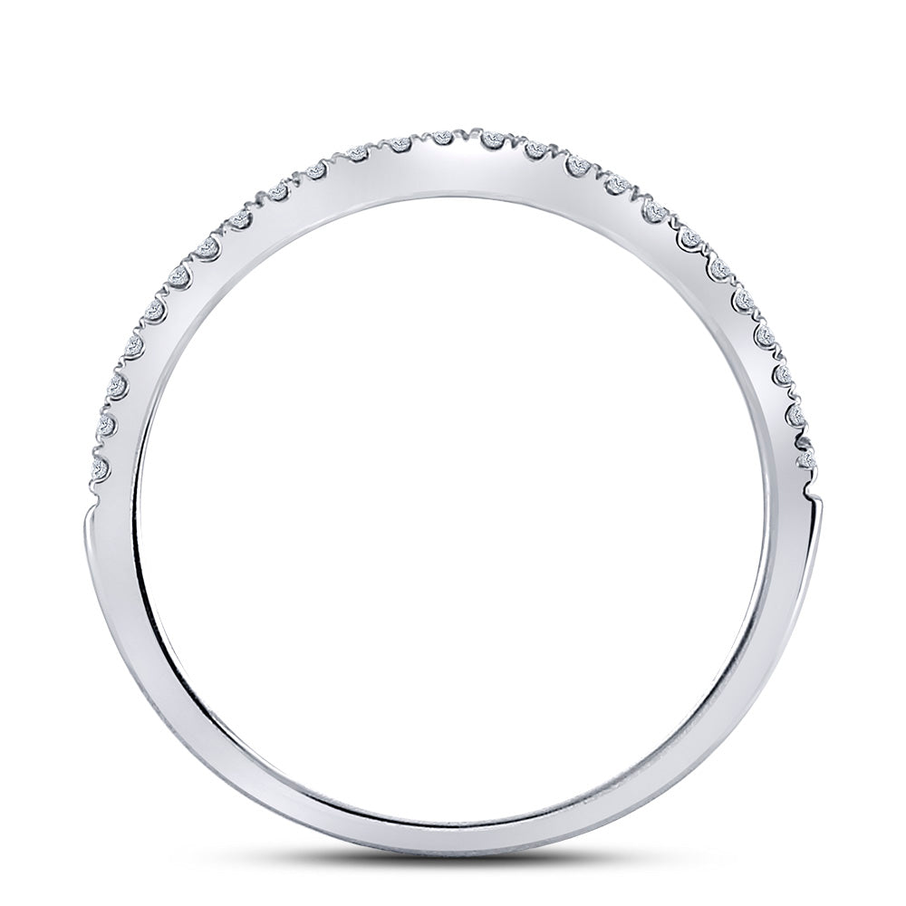 14K Two-tone Gold Pear Diamond Halo Bridal Wedding Ring Band Set 1 Cttw, Womens Size: 5-10
