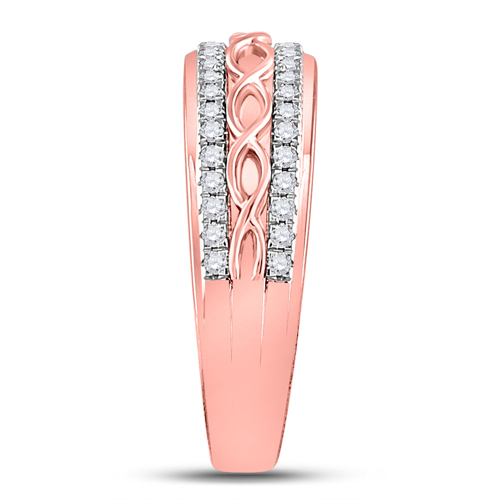 10K Yellow Or White Or Rose Gold His Hers Round Diamond Cluster Matching Wedding Set , Womens Size: 5-10, Mens Size: 7-13