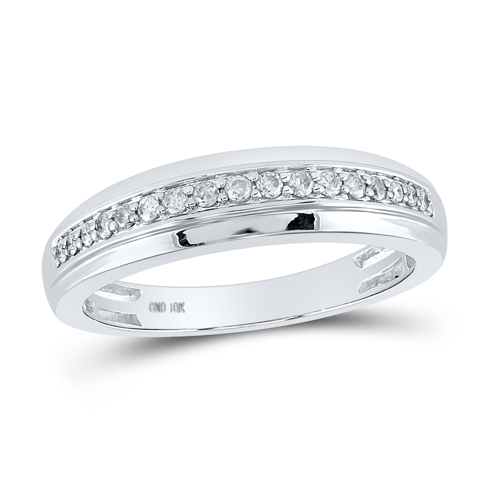 10K White Gold His Hers Princess Diamond Square Matching Wedding Set 3/4 Cttw, Womens Size: 5-10, Mens Size: 7-13