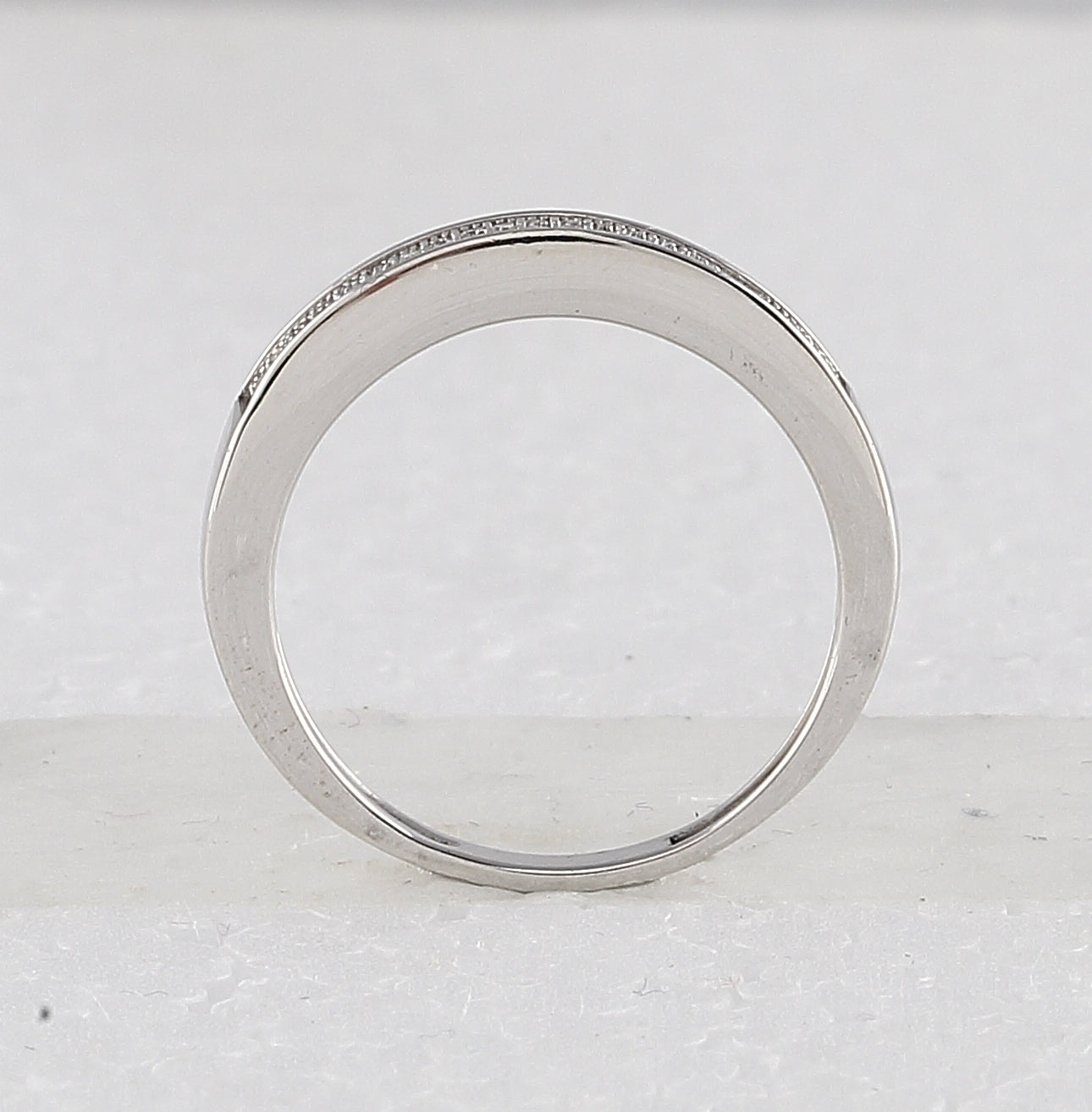 Sterling Silver Round Diamond Heart Bridal Wedding Ring Band Set 3/8 Cttw, Womens Size: 5-10