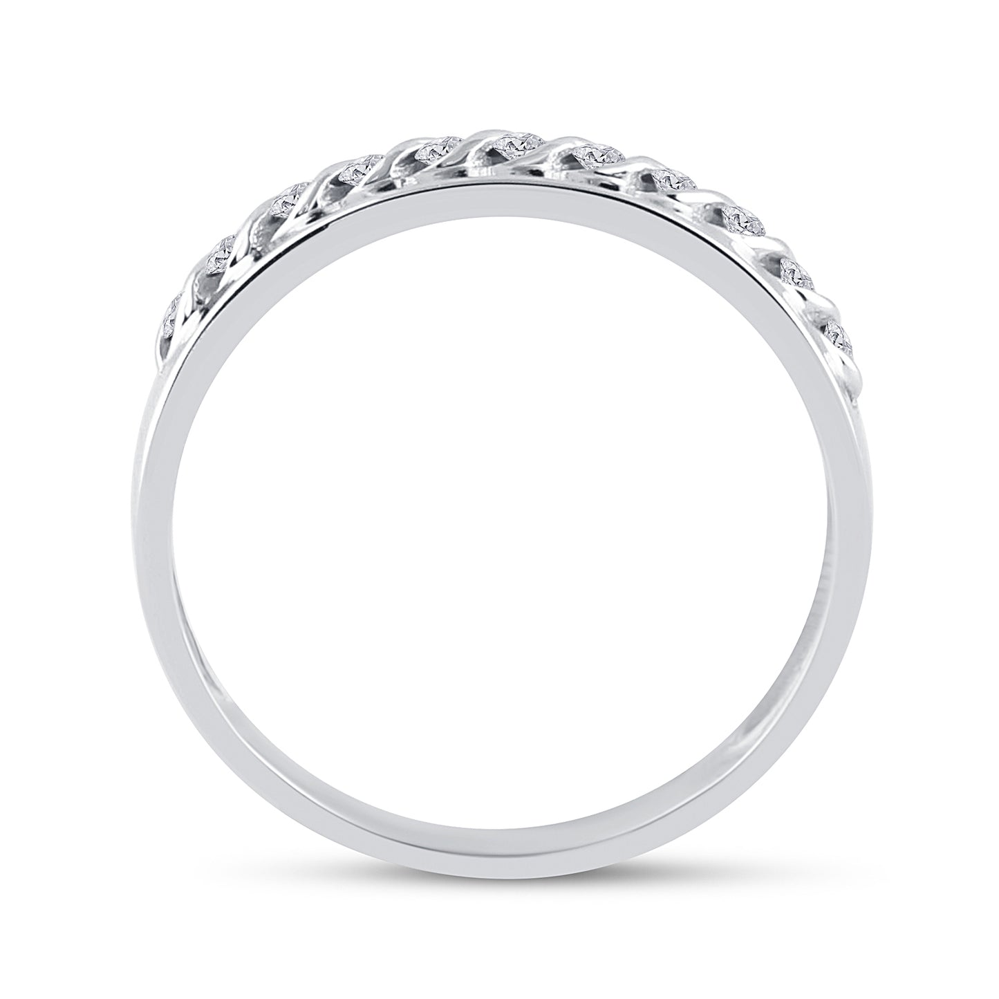 10K White Gold His Hers Round Diamond Cluster Matching Wedding Set 3/4ctw, Womens Size: 5-10, Mens Size: 7-13