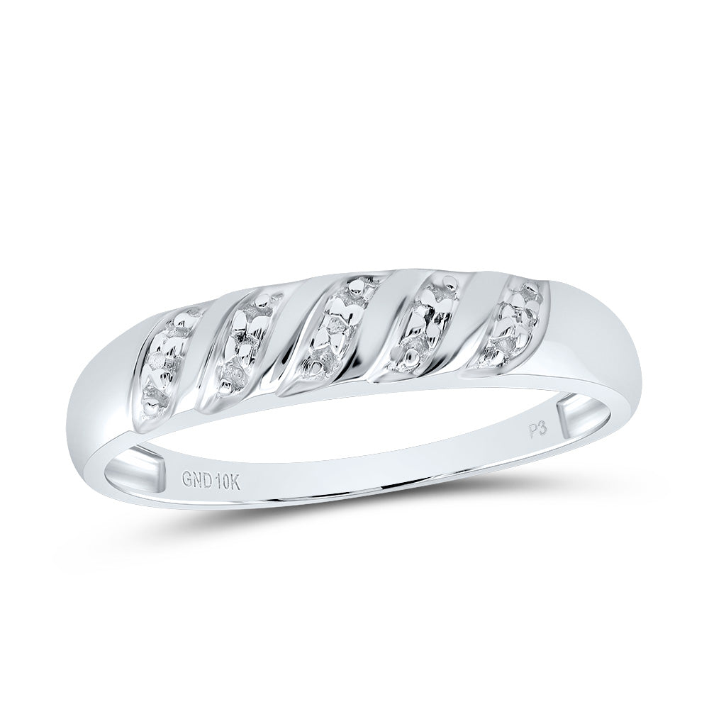 10K White Or Yellow Gold His Hers Round Diamond Cluster Matching Wedding Set , Womens Size: 5-10, Mens Size: 7-13