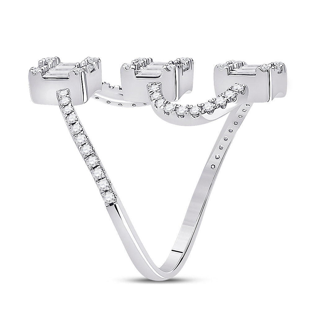 14kt White Gold 1 Ct Diamond Ana M  Diana Ring