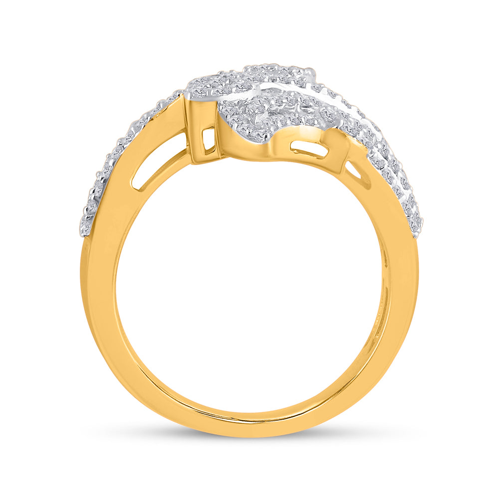 14kt Yellow Gold 1 1/3ct Diamond Cn Fashion Ring