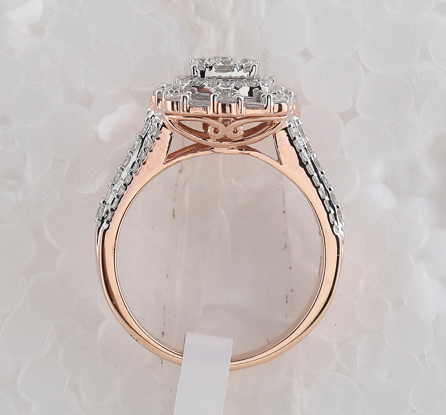 14kt Rose Gold 1 Ct Diamond Cn Fashion Ring