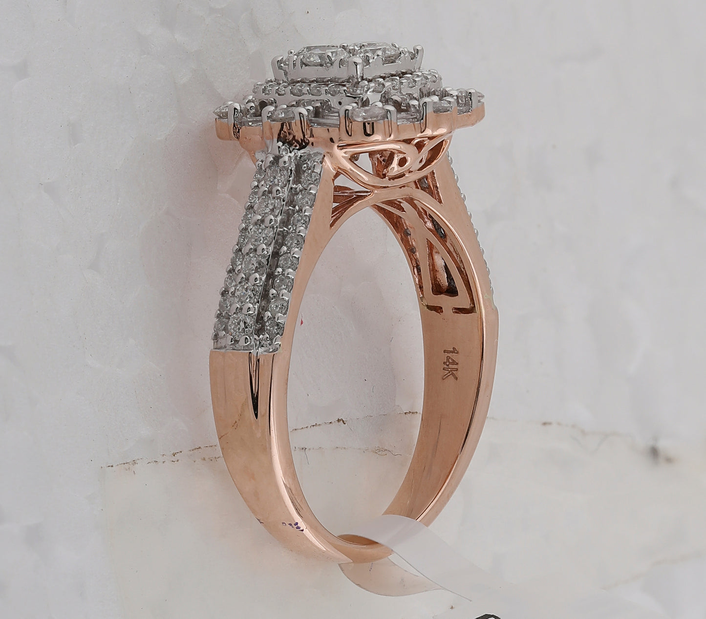 14kt Rose Gold 1 Ct Diamond Cn Fashion Ring