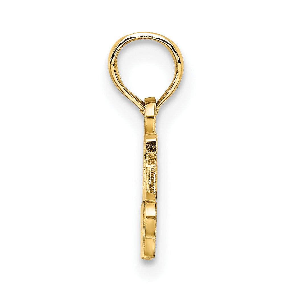 14K Yellow Gold GRANDMA'S GIRL Charm