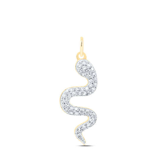10kt Yellow Or White Gold Diamond Pendant