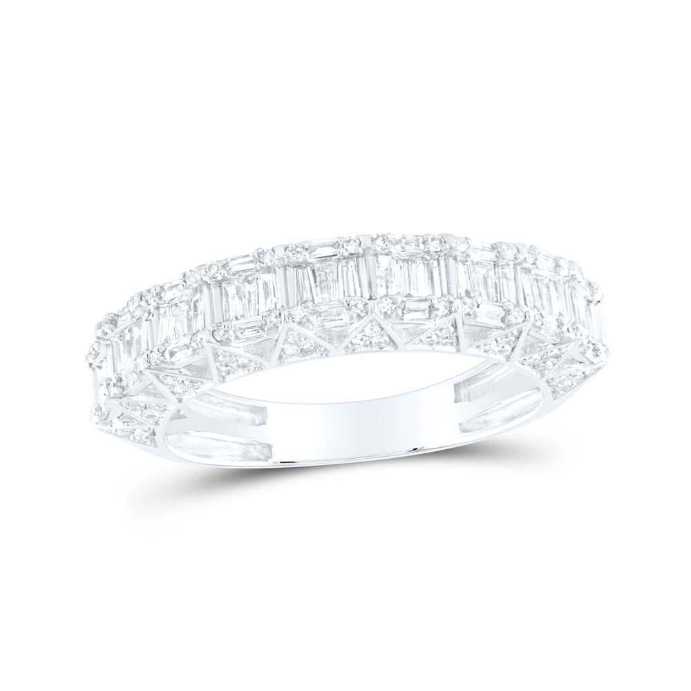 10kt Yellow Or White Gold Diamond Fashion Wedding Engagement Anniversary Band