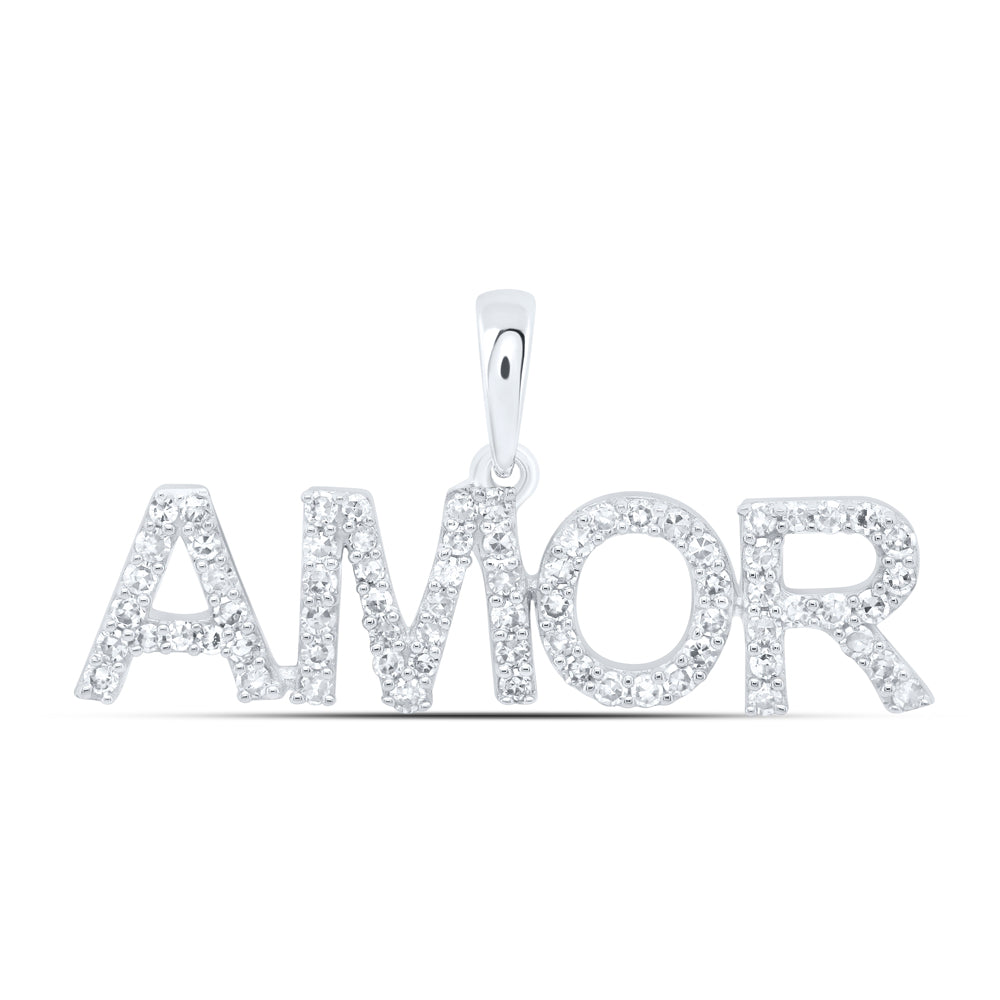 10kt Yellow Or White Gold Natural Diamond Fashion Pendant