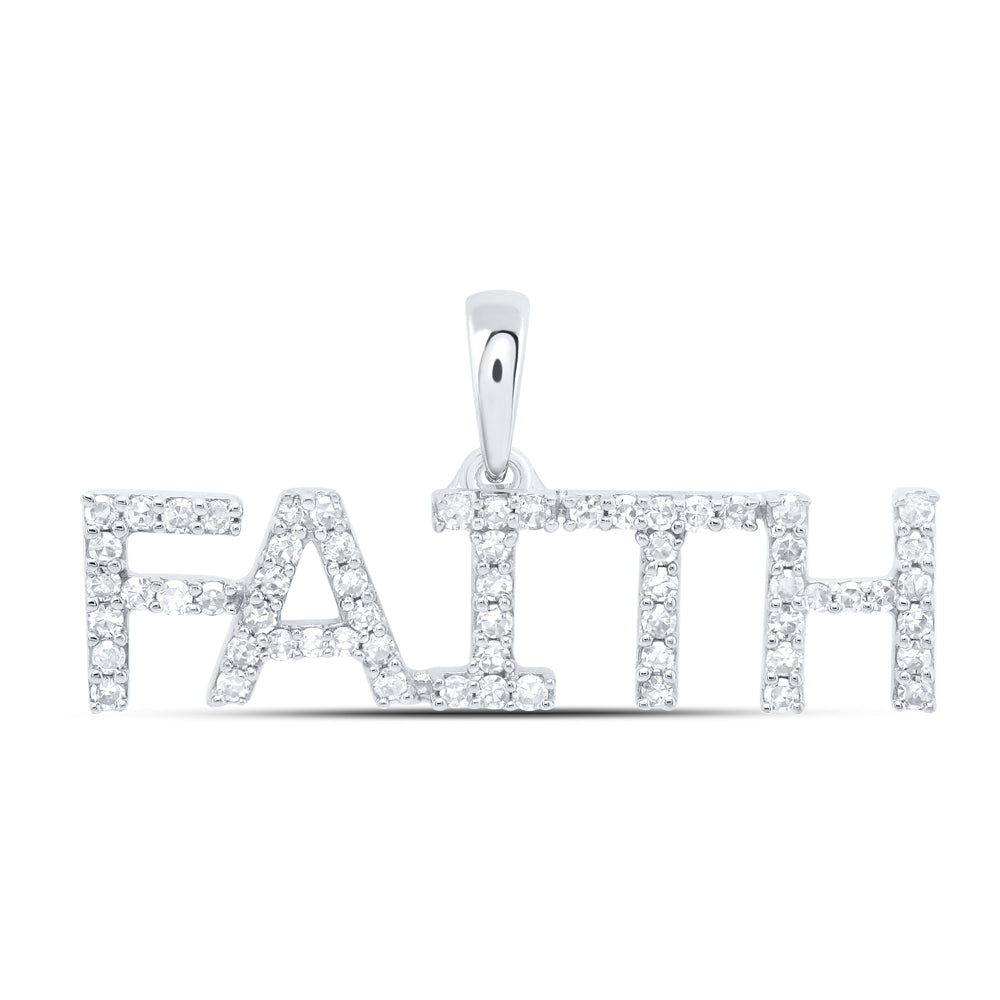 10kt Yellow Or White Gold Natural Diamond Fashion Pendant