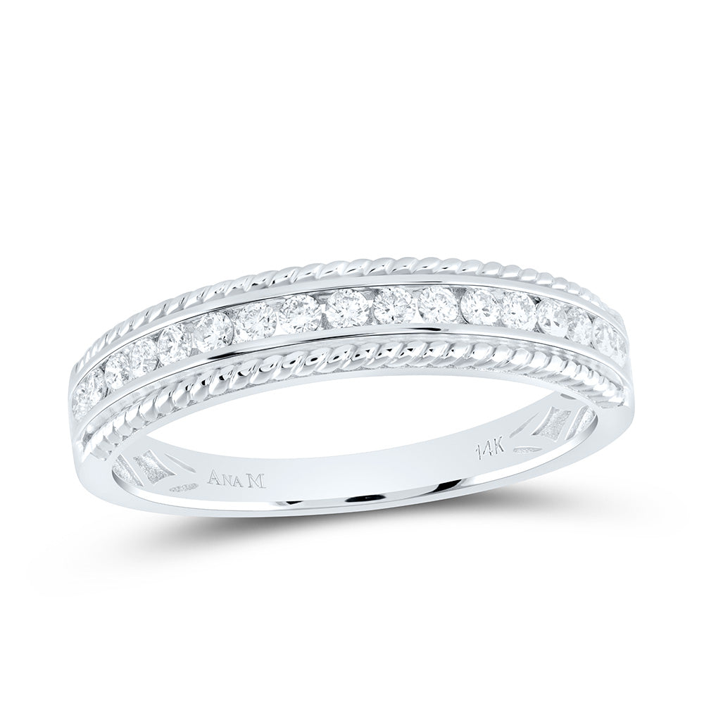 14K Yellow Or White Gold 1 1/4Cttw Natural Diamond Round Trio Set