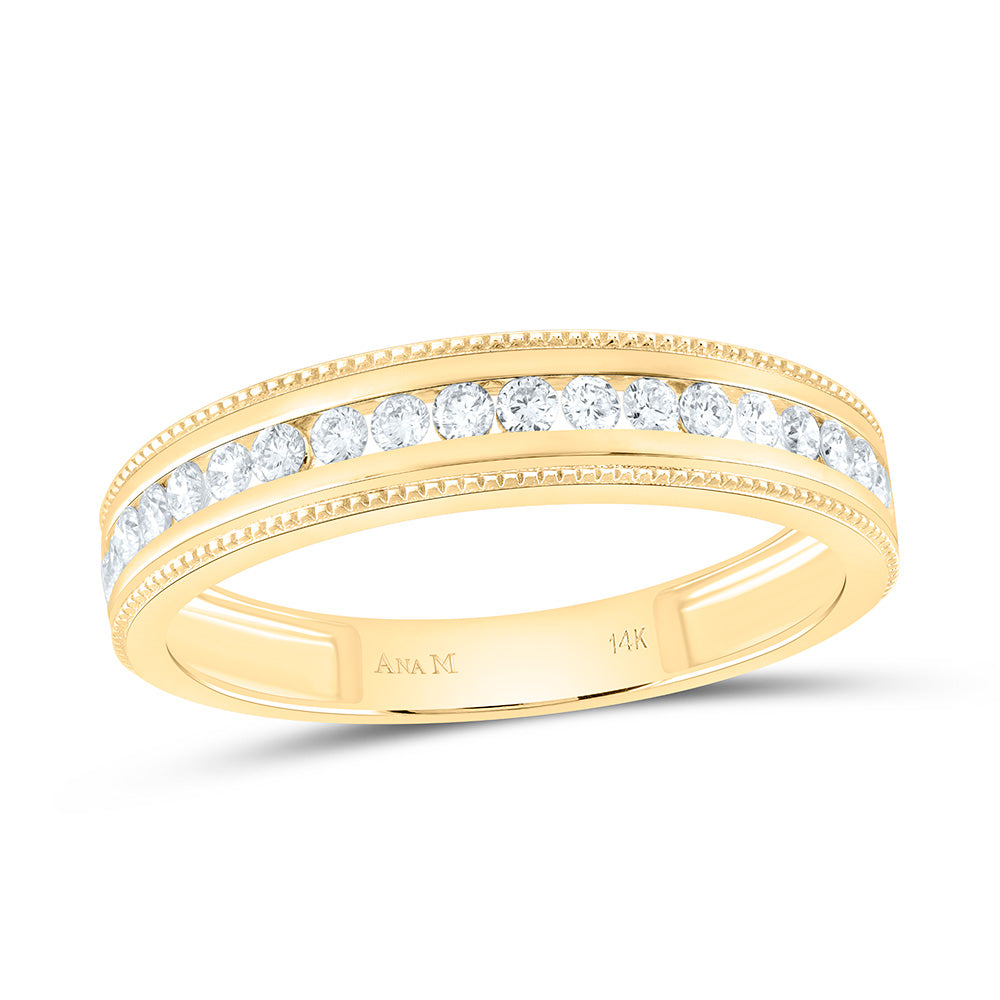 14K Yellow Or White Gold 2Cttw Natural Diamond Round Trio Set