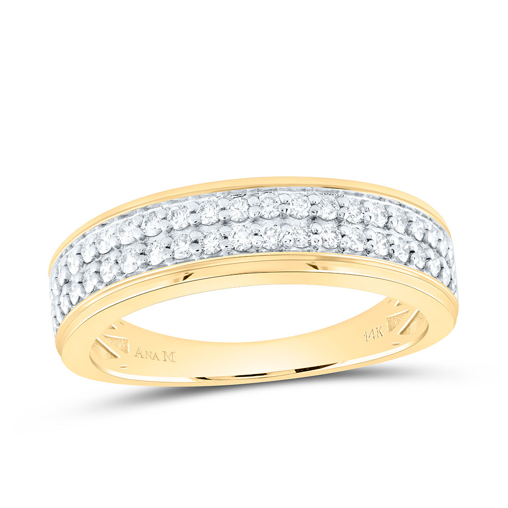 14K Yellow Or White Gold 1Cttw Natural Diamond Square Trio Set