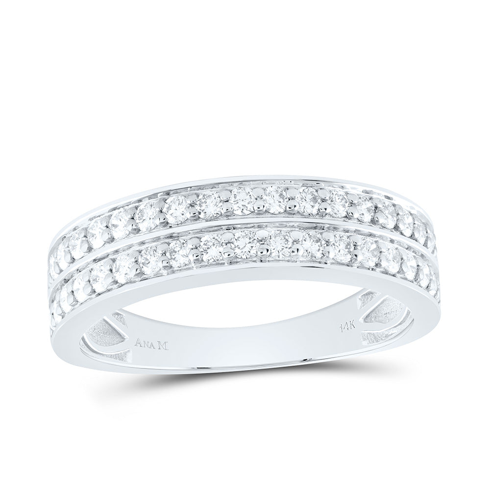 14K Yellow Or White Gold 1 3/8Cttw Natural Diamond Square Trio Set