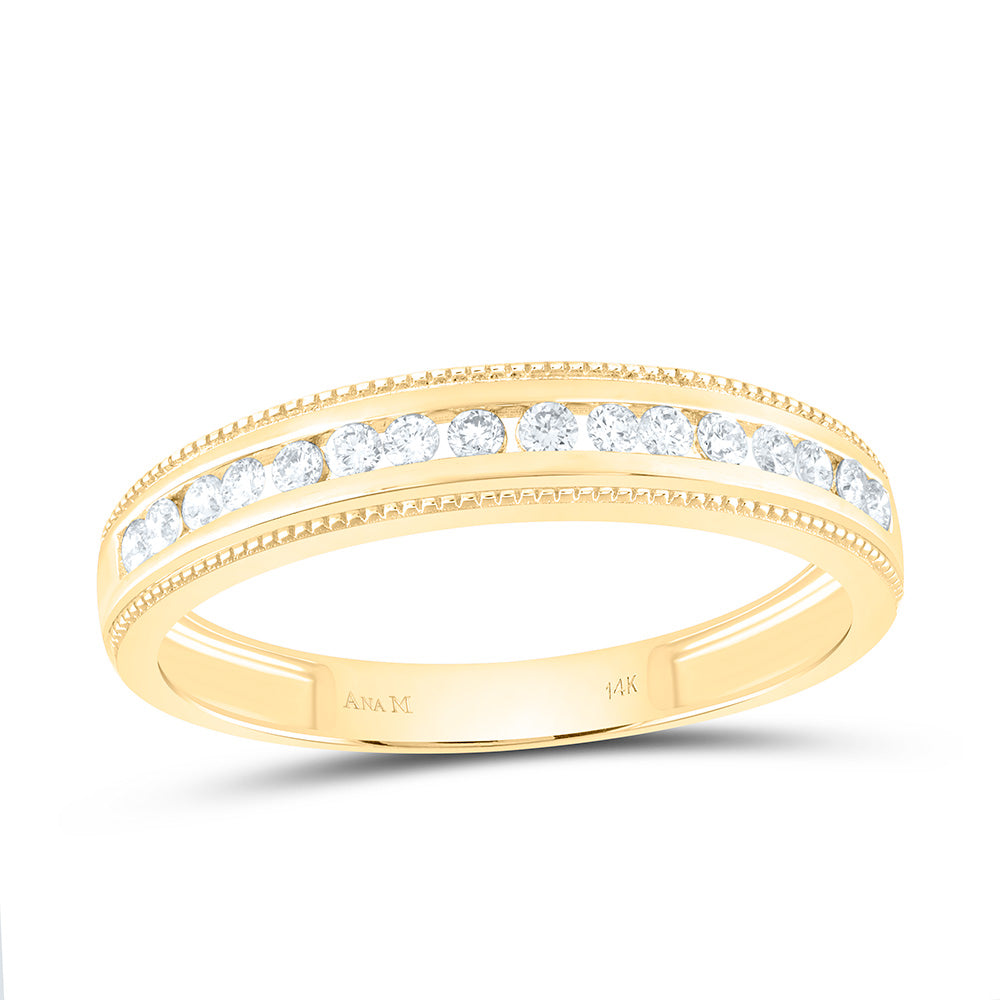 14K Yellow Or White Gold 1 1/2Cttw Natural Diamond Square Trio Set