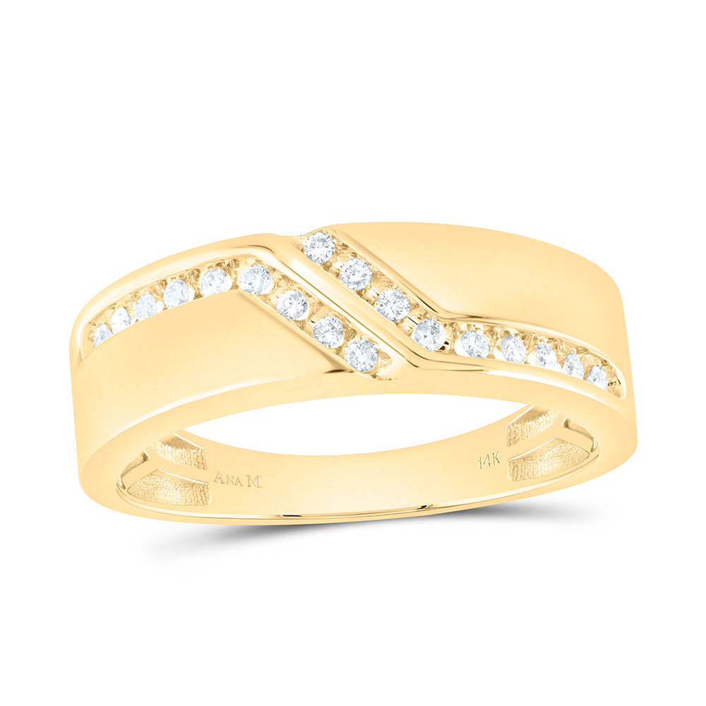 14K Yellow Gold 1Cttw Natural Diamond Heart Trio Set