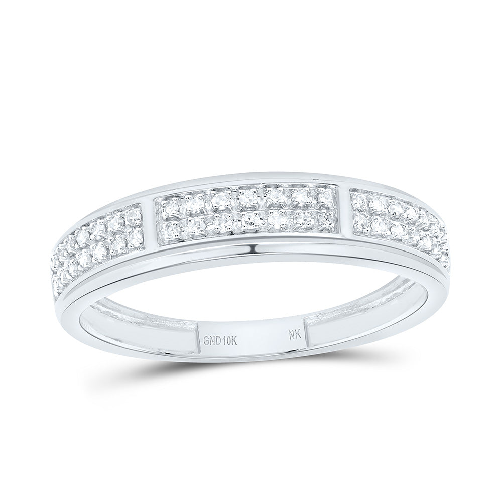 10K Yellow Or White Gold 1/2Cttw Natural Diamond Fashion Pear Trio Set