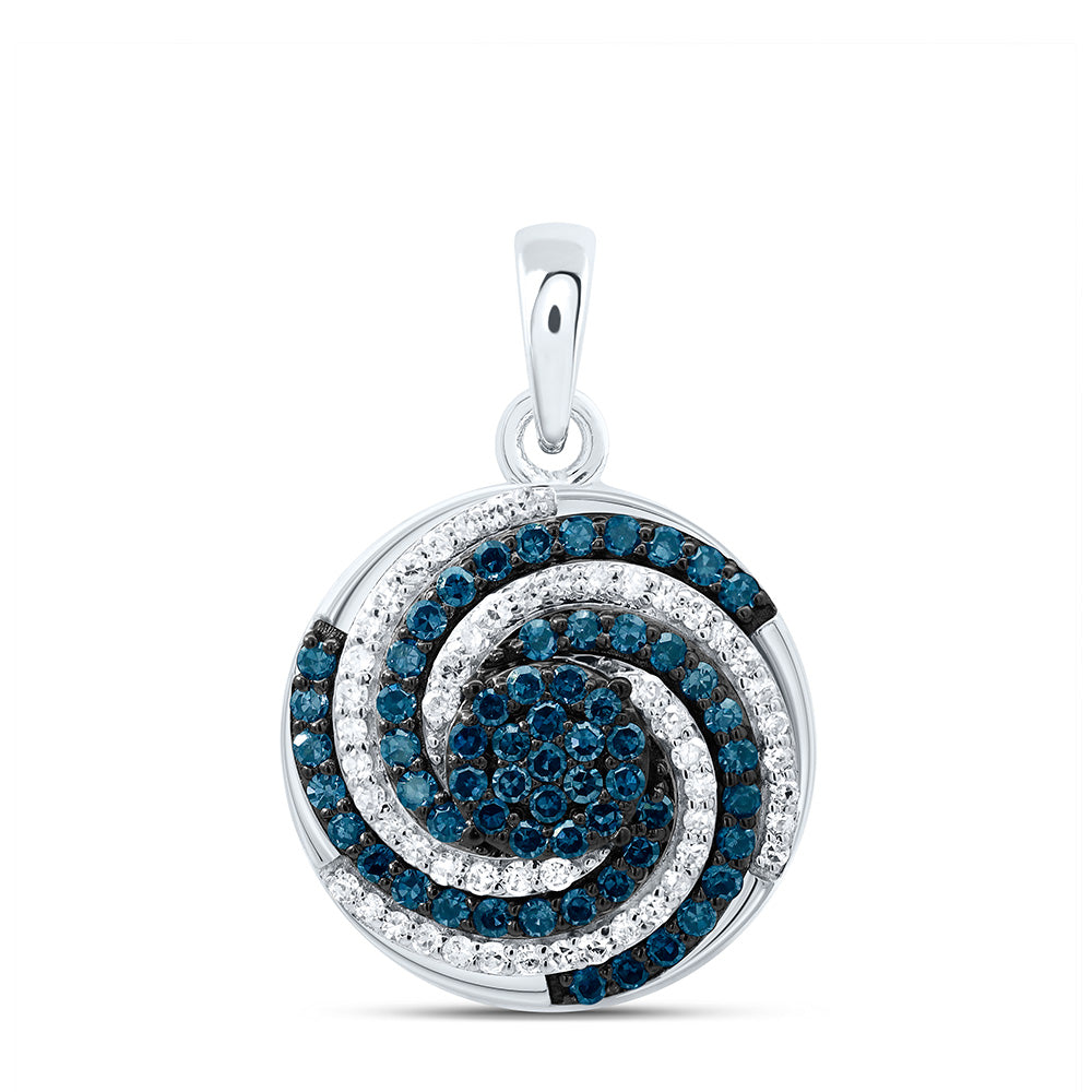 10K Yellow Or White Or Rose Gold 1/2Cttw Natural Diamond Gift Natural Pendant