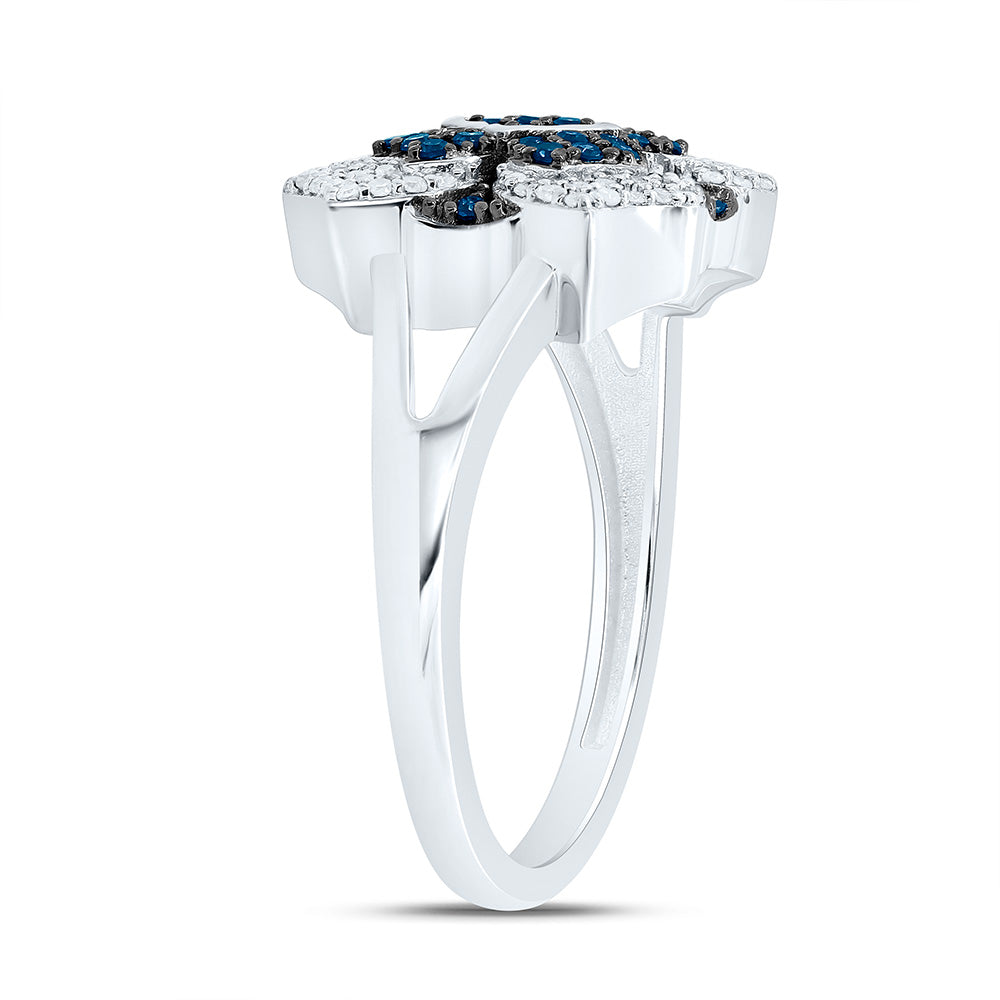 10K Yellow Or Whte Or Rose Gold 3/8Cttw Natural Diamond Gift Natural Ring