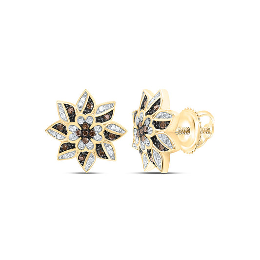 10K Yellow Or White Or Rose Gold 1/4Cttw Natural Diamond Gift Natural Earring