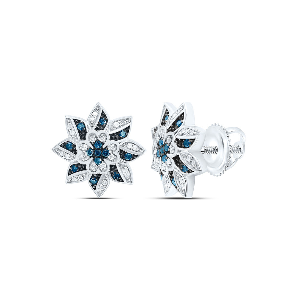 10K Yellow Or White Or Rose Gold 1/4Cttw Natural Diamond Gift Natural Earring