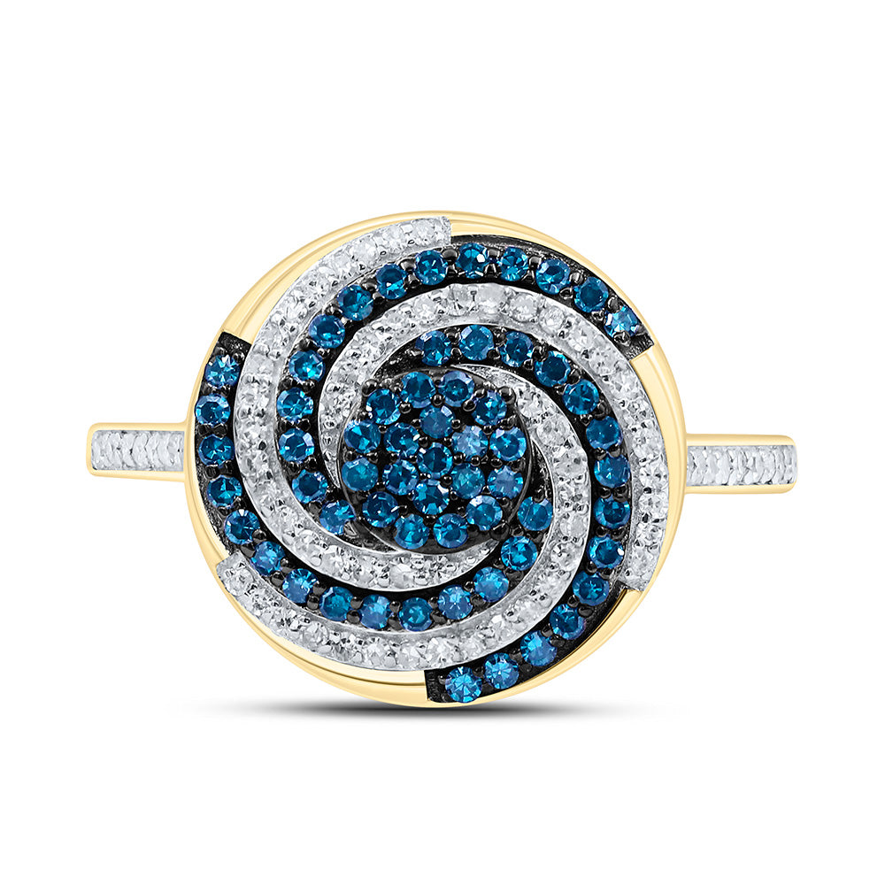 10K Yellow Or White Or Rose Gold 1/2Cttw Natural Diamond Gift Natural Ring