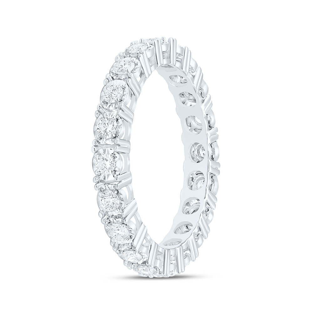 14K Yellow Or White Gold 5/8Cttw Natural Diamond Eternity Band
