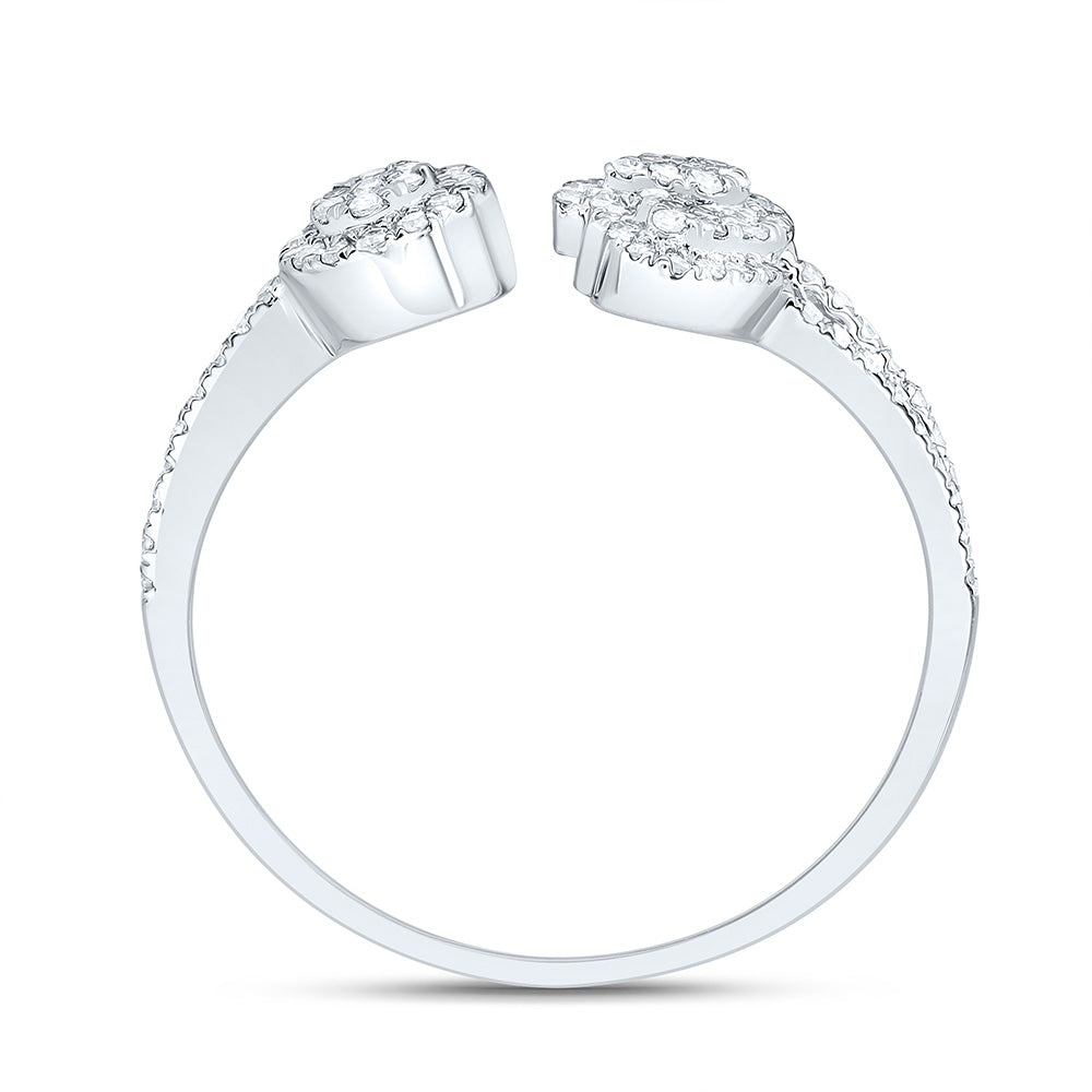10K Yellow Or White Gold 1/3Cttw Natural Diamond Nk Fashion Ring